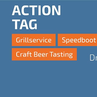 JGA Action Angebot - Grillservice, Speedboot Tour und Craft Beer Tasting in Dresden.