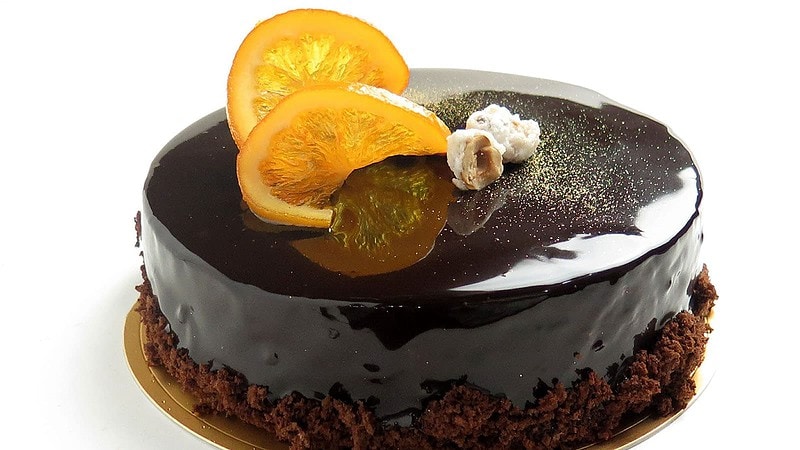 Ein Schokoladen Dessert - Schokoladen Kochkurs.