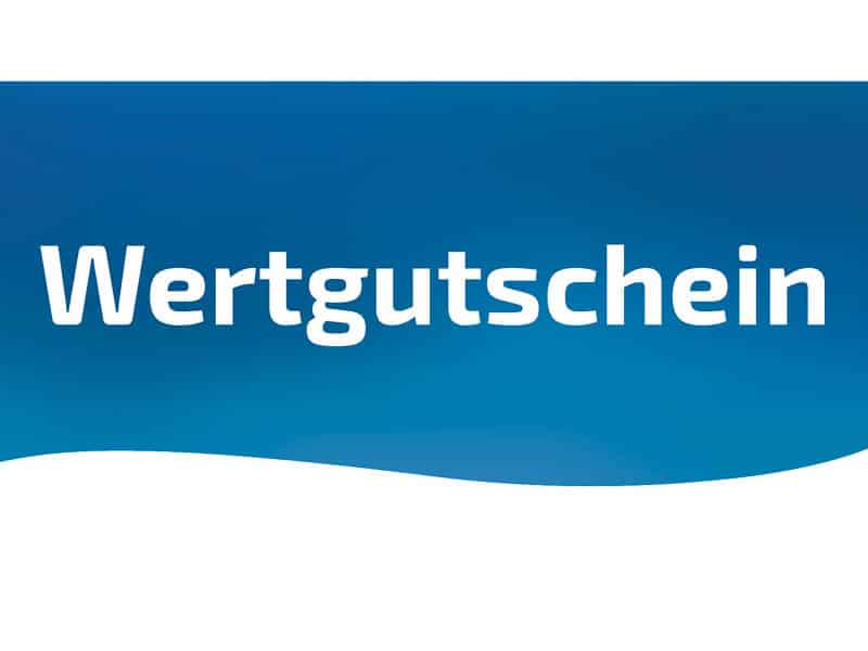 Beispielbild Wertgutschein