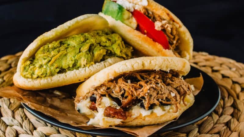Lateinamerikanisch Spezialität - Arepas.